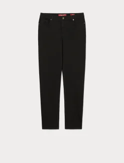 Jeans Wonder Fit aus kompaktem Denim