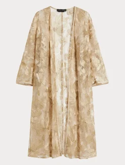 Kasack aus besticktem Tüll