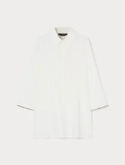 Kasack aus Cady mit Strasssteinen