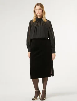 Kasack aus Georgette