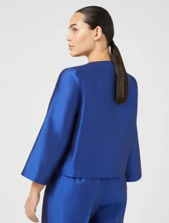 Kasack aus Shantung-Seide