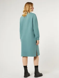 Kleid aus Baumwoll-Sweatjersey mit Stretch