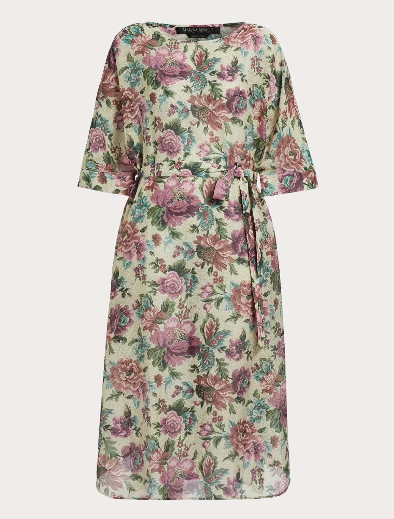 Kleid aus Baumwollvoile und Seide