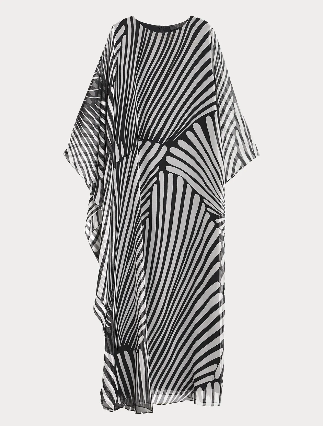 Kleid aus bedrucktem Georgette