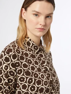 Kleid aus bedrucktem Jersey