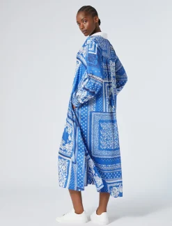 Kleid aus bedrucktem Twill