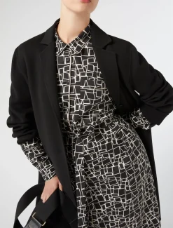 Kleid aus bedruckter Popeline