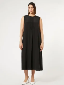 Kleid aus Crêpe-de-Chine-Seide