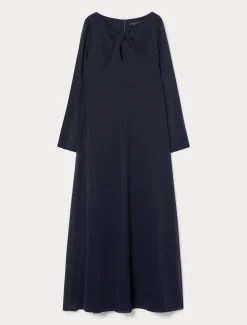 Kleid aus Crêpe-Georgette