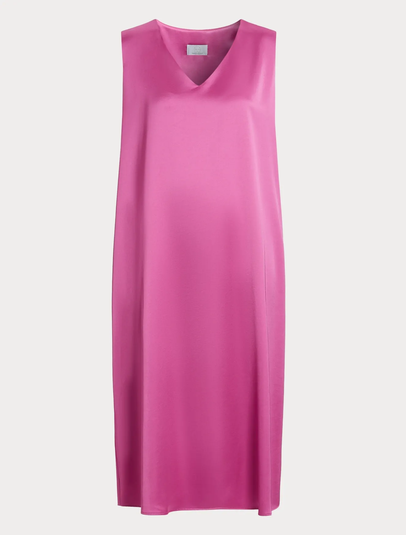 Kleid aus fließendem Satin