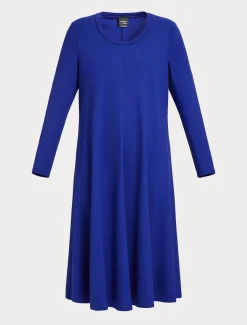 Kleid aus Punto Milano Jersey