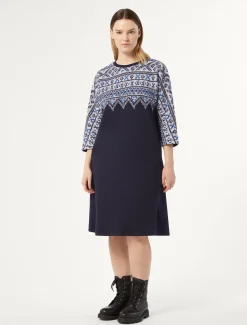 Kleid aus Scuba-Jersey