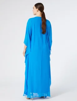 Kleid aus Seiden-Georgette