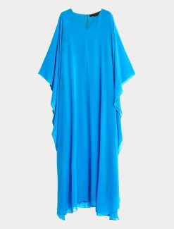 Kleid aus Seiden-Georgette