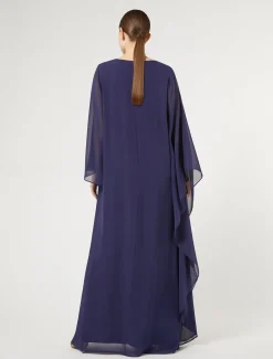 Kleid aus Seiden-Georgette