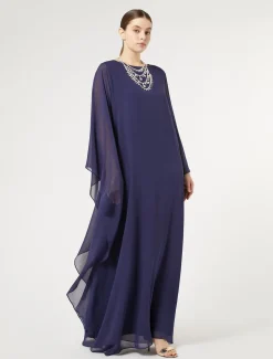 Kleid aus Seiden-Georgette