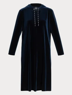 Kleid aus Stretch-Chenille