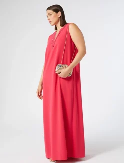 Kleid aus Triacetat-Cady