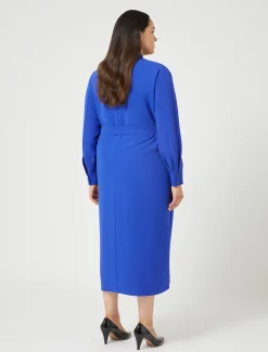 Kleid aus Triacetat-Cady