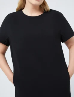 Kleid aus Triacetat-Cady