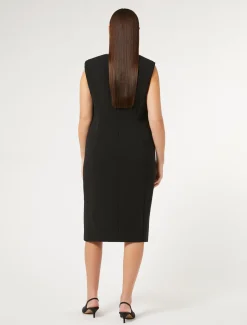 Kleid aus Triacetat-Cady