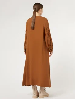 Kleid aus Viskose-Twill