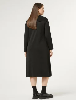 Kleid aus Wolle und Lurex