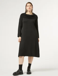 Kleid aus Wolle und Lurex