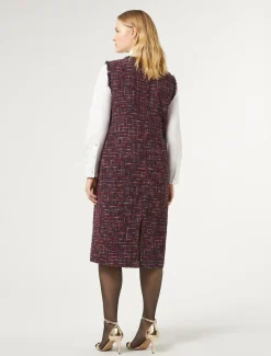 Kleid mit Bouclé-Effekt