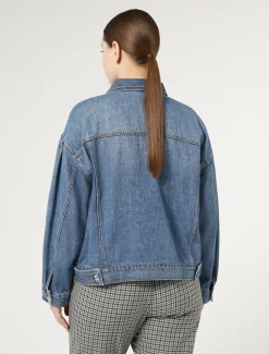 Kurze Jacke aus Denim