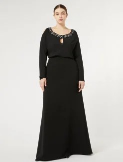 Langer Rock aus Triacetat-Cady