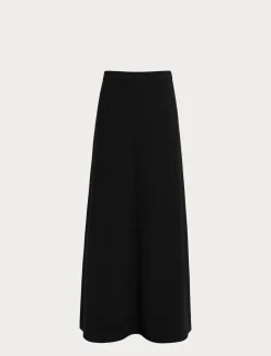 Langer Rock aus Triacetat-Cady