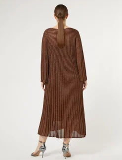 Langes Kleid aus Viskose