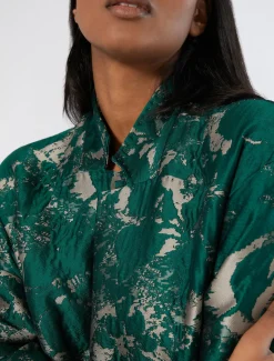 Leichter Mantel aus Jacquard