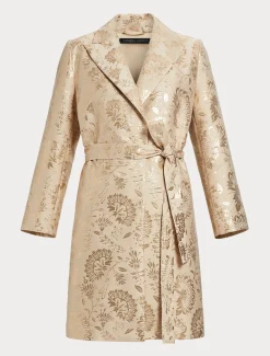 Leichter Mantel aus Jacquard