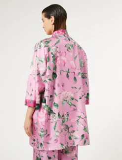 Leichter Mantel aus Seidentwill