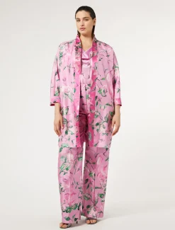 Leichter Mantel aus Seidentwill