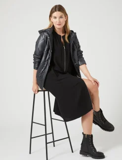 Leichtes Kleid aus Cady