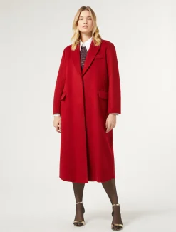 Mantel aus doppeltem Wollgewebe