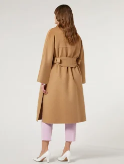 Mantel aus doppeltem Wollgewebe