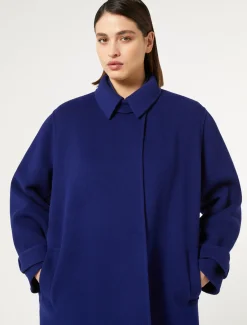 Mantel aus doppeltem Wollgewebe