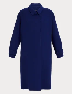 Mantel aus doppeltem Wollgewebe