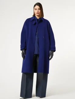 Mantel aus doppeltem Wollgewebe