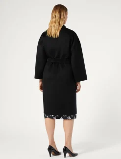 Mantel aus doppeltem Wollgewebe