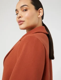 Mantel aus Stretchjersey