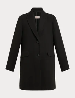 Mantel aus Stretchjersey