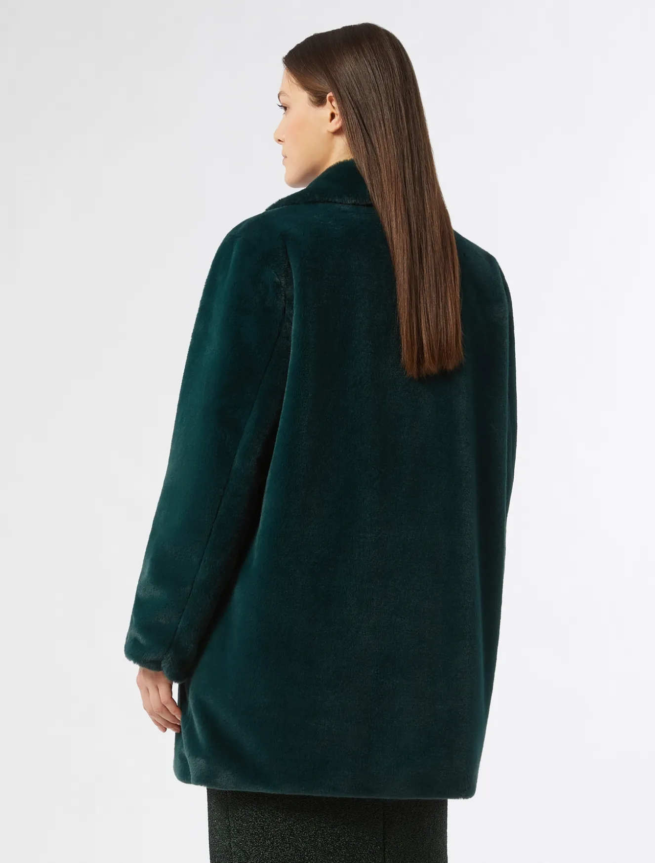 Mantel aus weicher Struktur