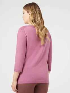 Nahtloser Pullover aus Wolle