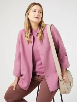 Nahtloser Pullover aus Wolle