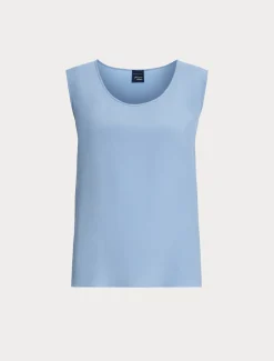 Oberteil aus Acetat und Seide